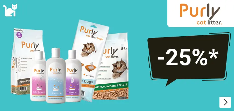 PURLY tot 25% korting CAT